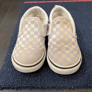 Toddler Vans slip-ons size 10